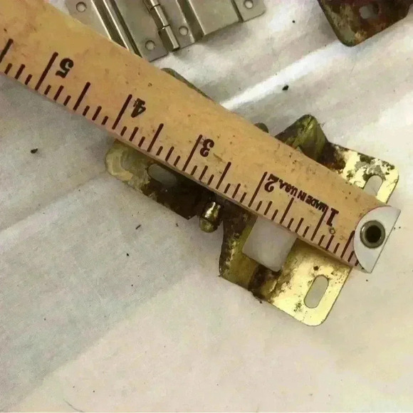 vtg lot of 8 door hinges - Picture 11 of 15